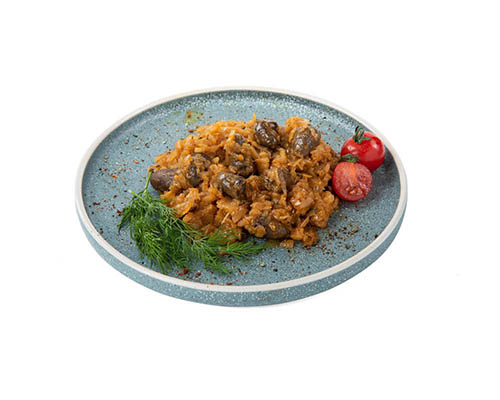 Ланч №12 - Солянка с куриными сердечками